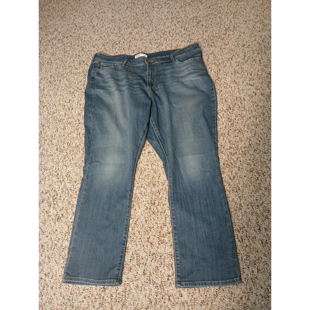 Levi Strauss Women's Signature Mid Rise Straight Size 37×30‎